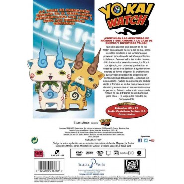 Yo-Kai Watch Temporada 2 Parte 4 Episodios 65 A 76 [DVD]