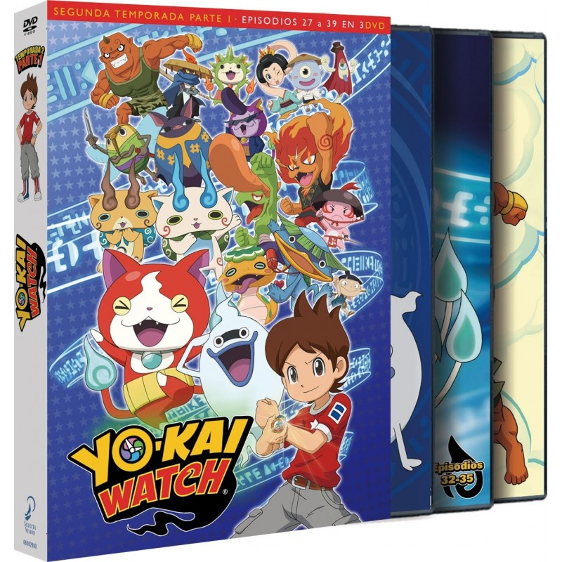 Yo-Kai Watch Temporada 2 Parte 1. Episodios 27 A 39. [DVD]