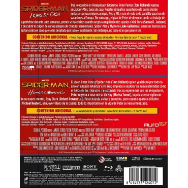 Pack Spider-Man: Homecoming + Lejos De Casa (BD) [Blu-ray]