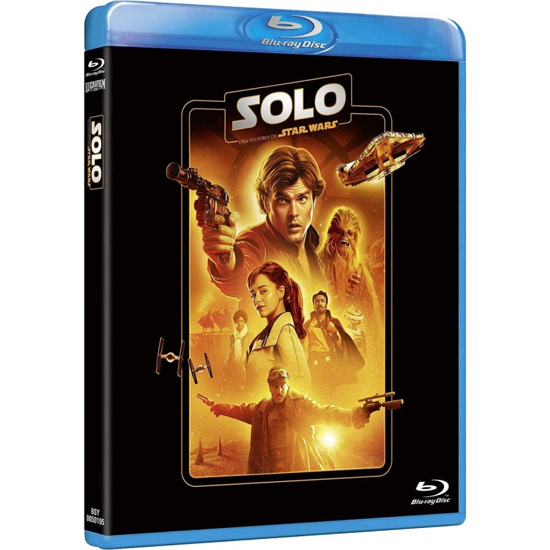 Han Solo: Una historia de Star Wars (Edición remasterizada) 2 discos (película + extras) [Blu-ray]
