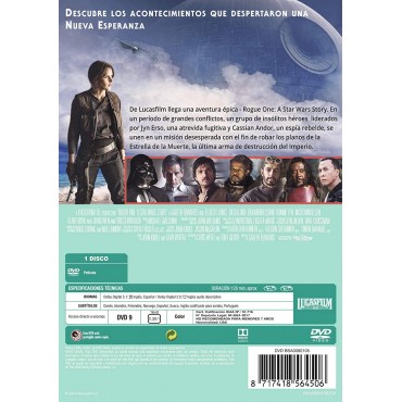 Rogue One: A Star Wars Story [DVD]