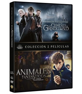 Animales Fantasticos Y Dónde Encontrarlos + Animales Fantásticos: Los Crímenes De Grindelwald [DVD]