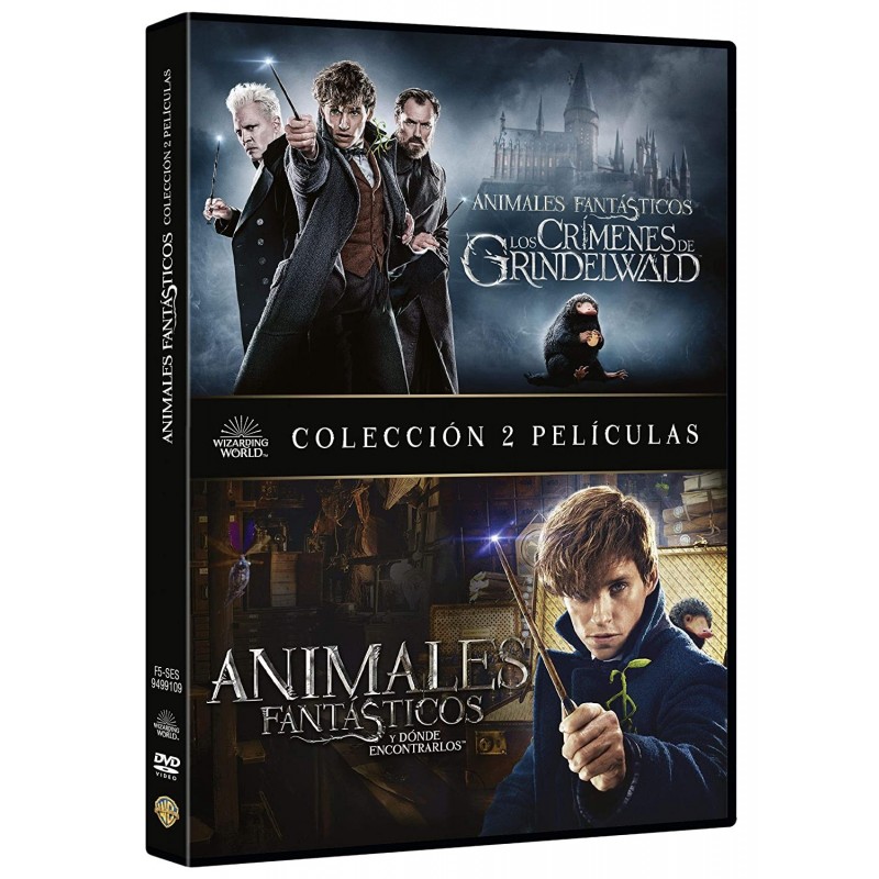 Animales Fantasticos Y Dónde Encontrarlos + Animales Fantásticos: Los Crímenes De Grindelwald [DVD]