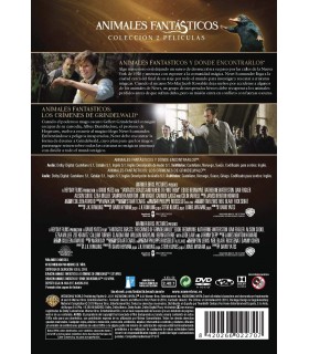 Fantastic Beasts And Where To Find Them+Fantastic Beasts: The Crimes Of Grindelwald [DVD]