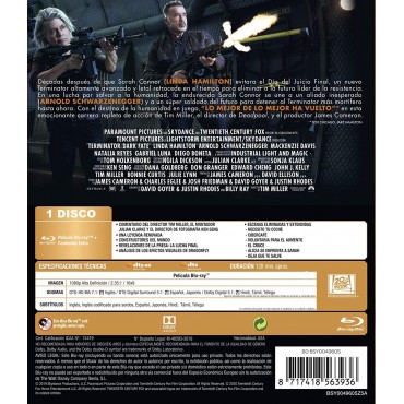 Terminator: Destino Oscuro [Blu-ray]