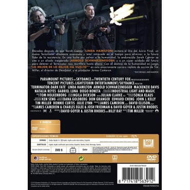 Terminator: Dark Fate [DVD]