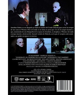 Nosferatu, Vampiro de la Noche [DVD] (1979) Nosferatu: Phantom Der Nacht
