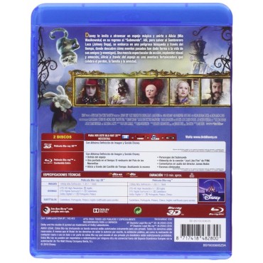 Alicia A Través Del Espejo (3D + 2D) [Blu-ray]