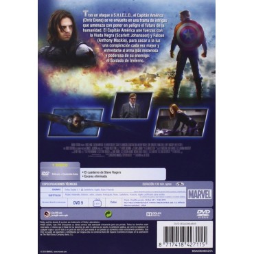 Captain America: The Winter Soldier [DVD]