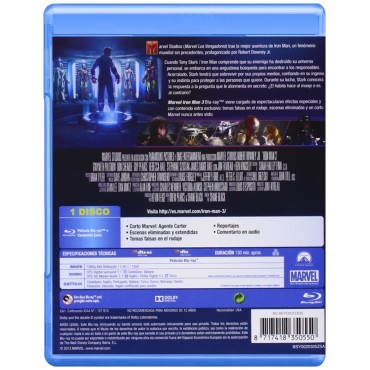 Iron Man 3 [Blu-ray]