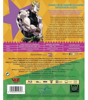 Jojos Bizarre Adventure Stardust Crusaders Egypt Arc Temporada 2 (Parte 4) Episodios 37 A 48 (1bd+Bso+Libro) Blu-Ray Edición Co