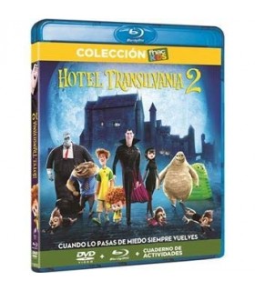 Hotel Transilvania 2 Blu Ray + DVD + Cuaderno de Actividades [Blu-ray]