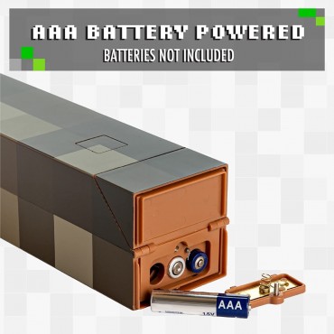 Lámpara Antorcha Minecraft 2 Modos de Luz