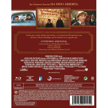 Harry Potter y la Cámara Secreta [Blu-ray] (2002) Harry Potter And The Chamber Of Secrets