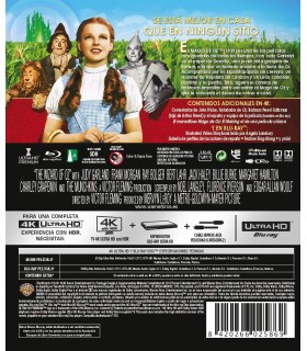 El Mago de Oz [4K UHD,Blu-ray] (1939) The Wizard of Oz