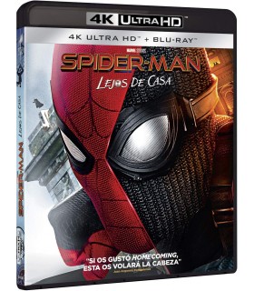 Spider-Man: Lejos de Casa [4K UHD,Blu-ray] (2019) Spider-Man: Far from Home