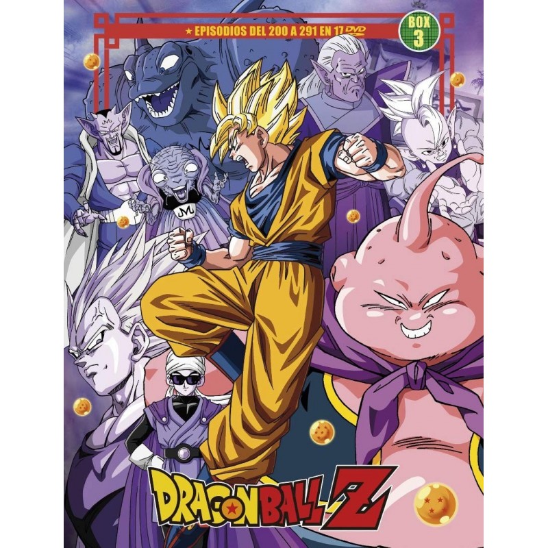 Dragon Ball Z Sagas Completas Box 3 Ep. 200 A 291 En 18 Dvd [DVD]