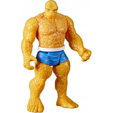 Figura The Thing Fantastic Four Marvel Legends Retro La Cosa Los Cuatro Fantásticos Articulada 9,5 cms