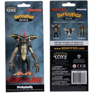 Figura Mohawk Gremlins Bendyfigs Flexible 7 cms