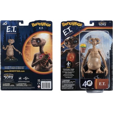 Figura E.T. El Exrtaterrestre Bendyfigs Flexible 13 cms