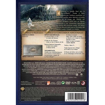 The Lord Of The Rings: The Return Of The King [DVD]