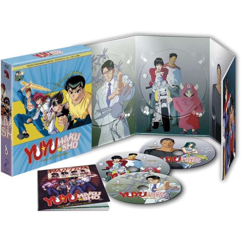 Yu Yu Hakusho Box 4 Episodios 67 A 94 (28ep) La Saga De La Cinta Negra Blu-Ray [Blu-ray]