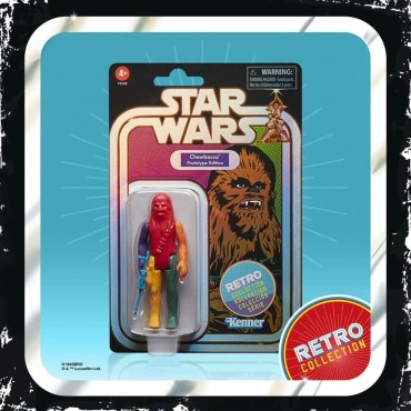 Figura Chewbacca Prototype Edition Star Wars Retro Collection Articulada 10,5 cms