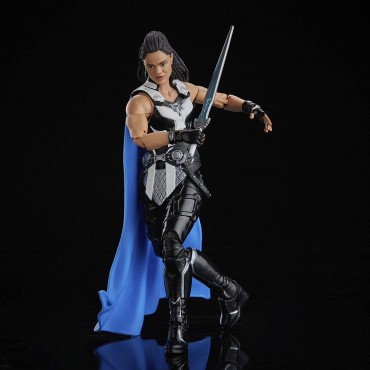 Figura King Valkyrie Thor Love And Thunder Reina Valkiria Marvel Legends Series Build A Figure Articulada 16 cms