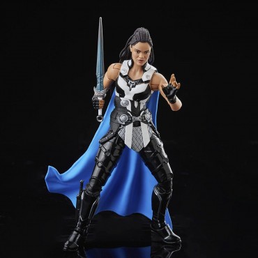 Figura King Valkyrie Thor Love And Thunder Reina Valkiria Marvel Legends Series Build A Figure Articulada 16 cms