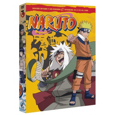 Naruto Box 7 Episodios 151 A 175 [DVD]