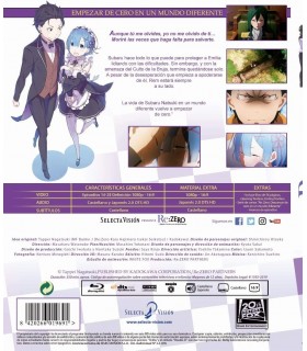 Re:Zero Episodios 14 A 25 (Parte 2) Blu-Ray Edición Coleccionistas [Blu-ray]