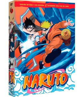 Naruto Box 6 Episodios  126 A 150 [DVD]