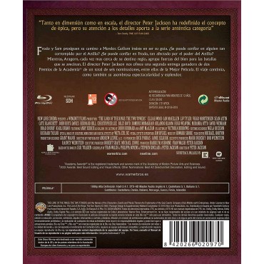 El Señor De Los Anillos: Las Dos Torres Ed. Cinematográfica Blu-Ray [Blu-ray]