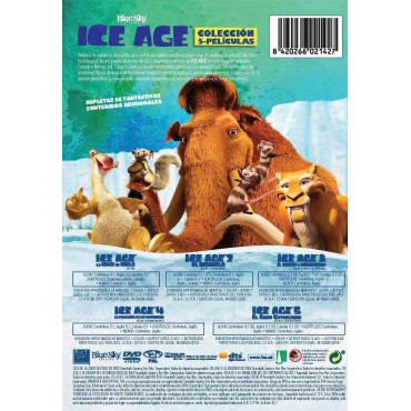 Pack Ice Age 1 to 5 [DVD]