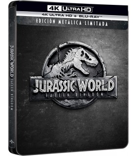 Jurassic World: El reino caído (4K UHD + Blu-ray) (Ed. especial metálica) [Blu-ray]