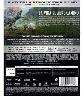Jurassic World: El reino caído (4K UHD + Blu-ray) (Ed. especial metálica) [Blu-ray]