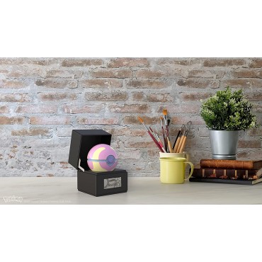 Bola Réplica Electrónica Die Cast Pokemon Pokeball Heal Ball