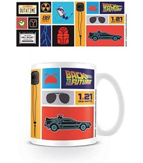 Taza Regreso al Futuro Cerámica 315 mls
