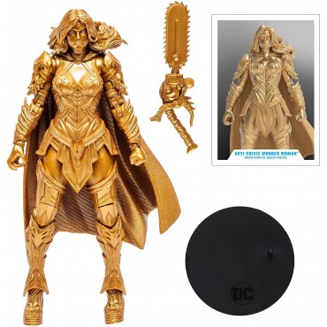 Figura Anti-Crisis Wonder Woman Death Metal DC Articulada 18 cms