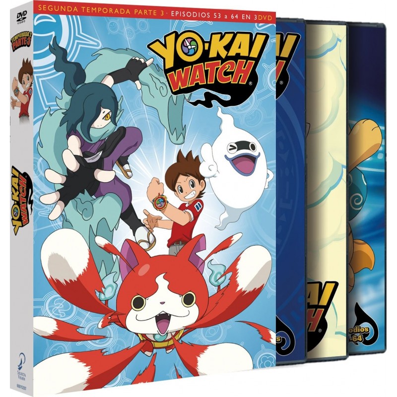 Yo-Kai Watch Temporada 2 Parte 3. Episodios 52 A 64. [DVD]