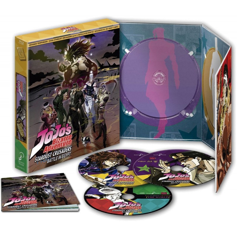 Jojos Bizarre Adventure Stardust Crusaders Egypt Arc Temporada 2 [Blu-ray]