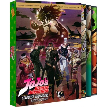 Jojos Bizarre Adventure Stardust Crusaders Egypt Arc Temporada 2 [DVD]