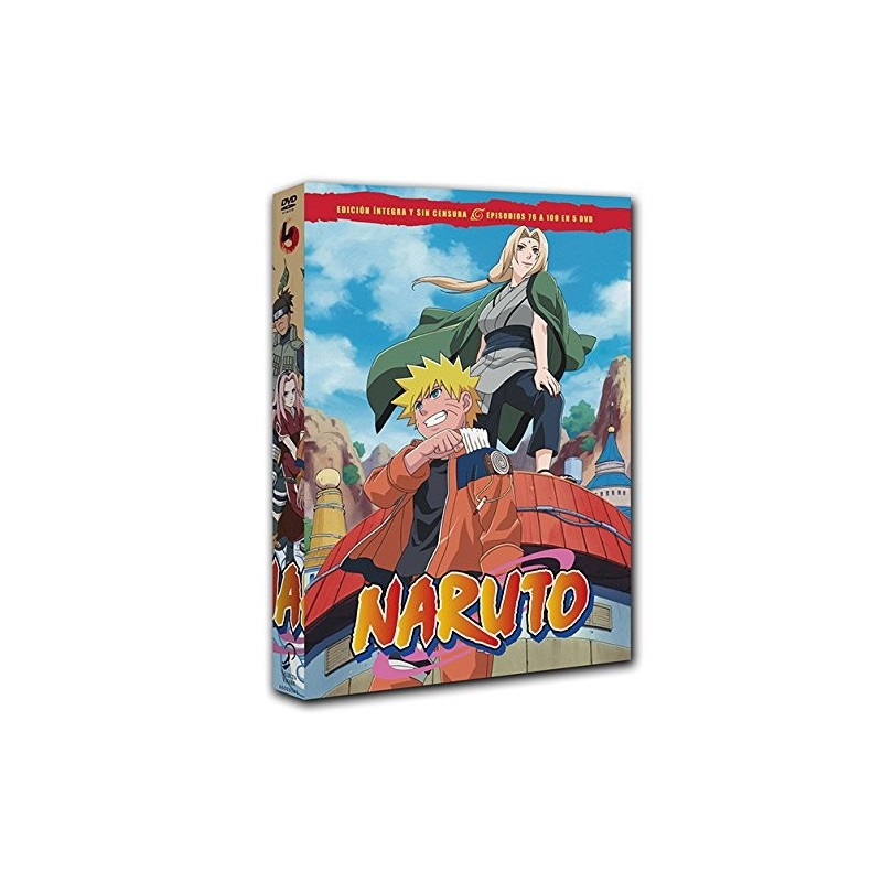 Naruto Box 4 Episodes 76 To 100 [DVD]