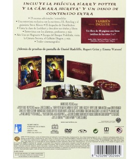 Harry Potter y la Cámara Secreta. Nueva Edición Con Libro [DVD] (2002) Harry Potter And The Chamber Of Secrets