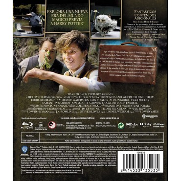 Fantastic Beasts And Where To Find Them [BLU_RAY]