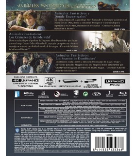 Fantastic Beasts Pack 1 To 3 [BLU_RAY]
