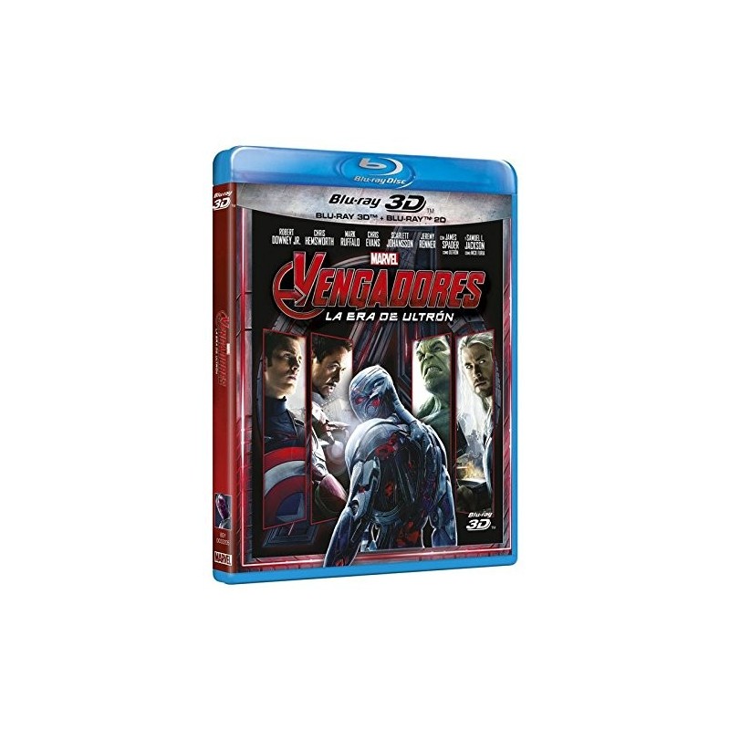 Vengadores: La Era De Ultrón (3D + 2D) [Blu-ray]