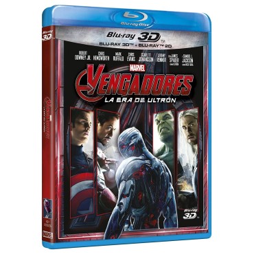 Vengadores: La Era De Ultrón (3D + 2D) [Blu-ray]