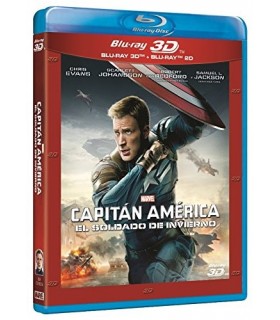 Capitán América: El Soldado De Invierno (3D + 2D) [Blu-ray]
