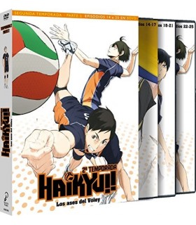 Haikyu!! Los Ases Del Voley Temporada 2 Parte 2 Ep. 14-25 [DVD]